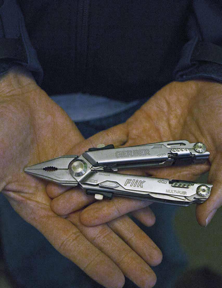 INDUSTRIAL FOR WELL-MADE TOOLS BUILT FOR DAILY ABUSE on the job site, Gerber s