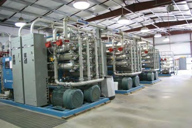 Reverse Osmosis (RO) Treatment System Largest installation of its type in the United States, and second largest internationally Remediate Spent Aircraft Deicing