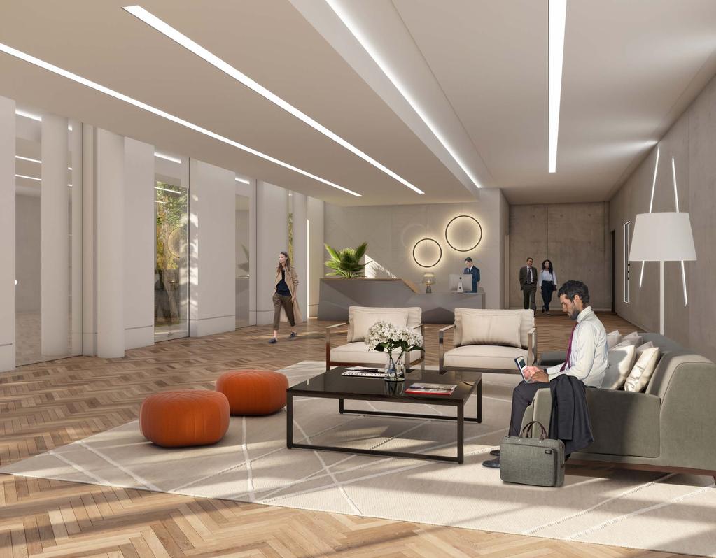 Your new home Inside the building, there will be ample space on each floor to create office accommodation for 70+ people with additional meeting and