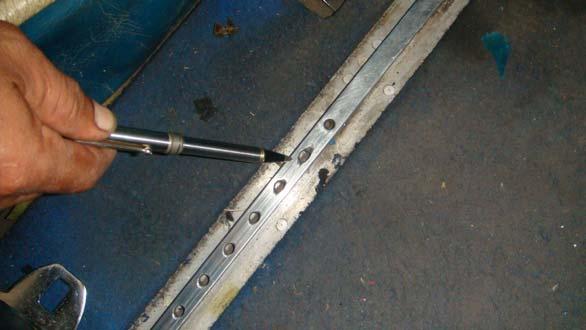 The investigation found that the pin not inserted correctly in the hole track due to the handle improper