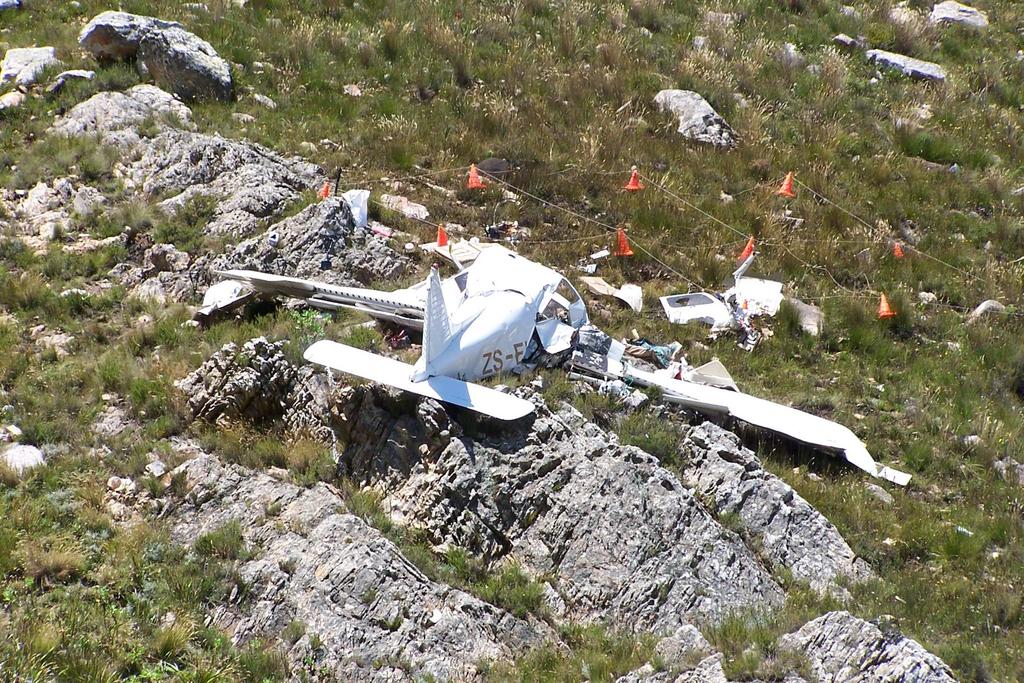 1.2 Injuries to Persons Injuries Pilot Crew Pass. Other Fatal 1-3 - Serious - - - - Minor - - - - None - - - - 1.3 Damage to Aircraft 1.3.1 The aircraft was destroyed on impact with the terrain.