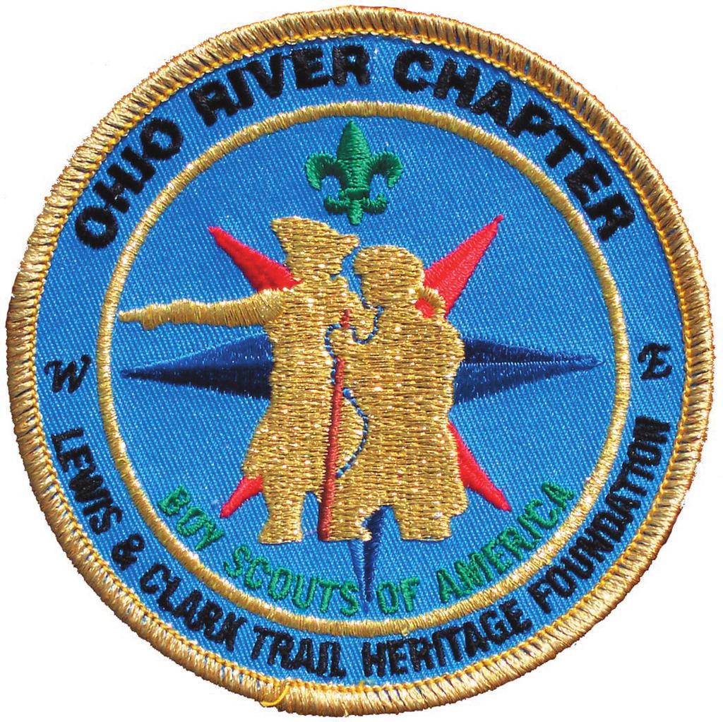 BSA/LEWIS AND CLARK TRAIL AWARD PATCH 3 1/2 diameter A new award for you, your den or patrol, and your pack or troop Keepers of the Story Stewards of the Trail