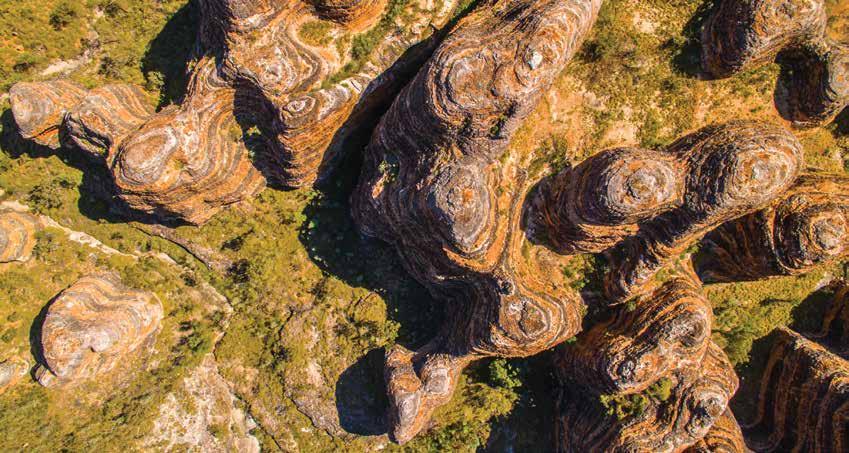 AERIAL VIEW OF BUNGLE BUNGLE NATIONAL PARK Optional Post-trip Extension MAY 29 TO JUNE 1 (4 ADDITIONAL DAYS) DAVIDSON S ARNHEMLAND SAFARIS Stay at Davidson s Arnhemland Safari Lodge for three nights