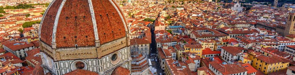 REGULAR TOURS IN FLORENCE ** MULTI LANGUAGE TOURS ** Rates per person valid from 01 April 2018 to 31 October 2018 INDEX CITY TOURS - Morning City Tour & Academy Gallery - Afternoon City Tour & Uffizi