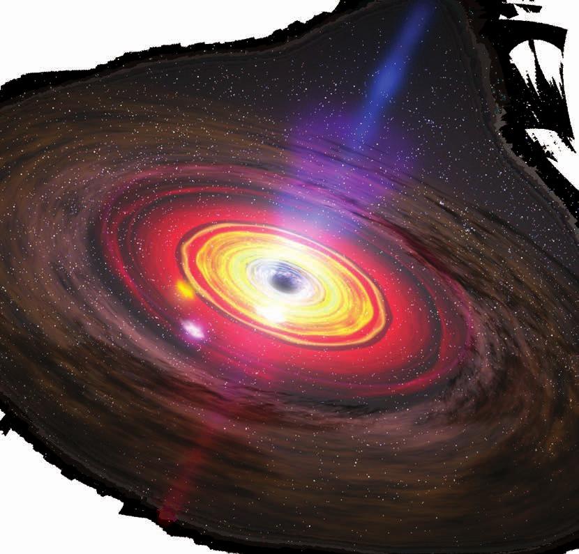 Хокинг је 1970-их година показао да црне рупе могу постепено да се смањују, емитујући притом Хокингову радијацију.