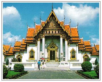 - BAHT CODE: TC - TEMPLES TOUR This half day tour brings you the 3 most distinguished temples in Bangkok: Wat Trimit the temple of the Golden Buddha the statue of Buddha is made from solid gold