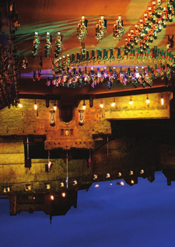 SPECIAL FEATURE: The Royal Edinburgh Military Tattoo The world famous Royal Edinburgh Military Tattoo is an open-air show of spectacular military marching bands in colourful uniforms and special