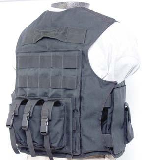 We offer sewn-on pockets, modular snap/velcro and modular web attachment methods.