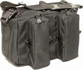 Dual zipper access allows you to separate various munitions for safer deployment in stressful situations.