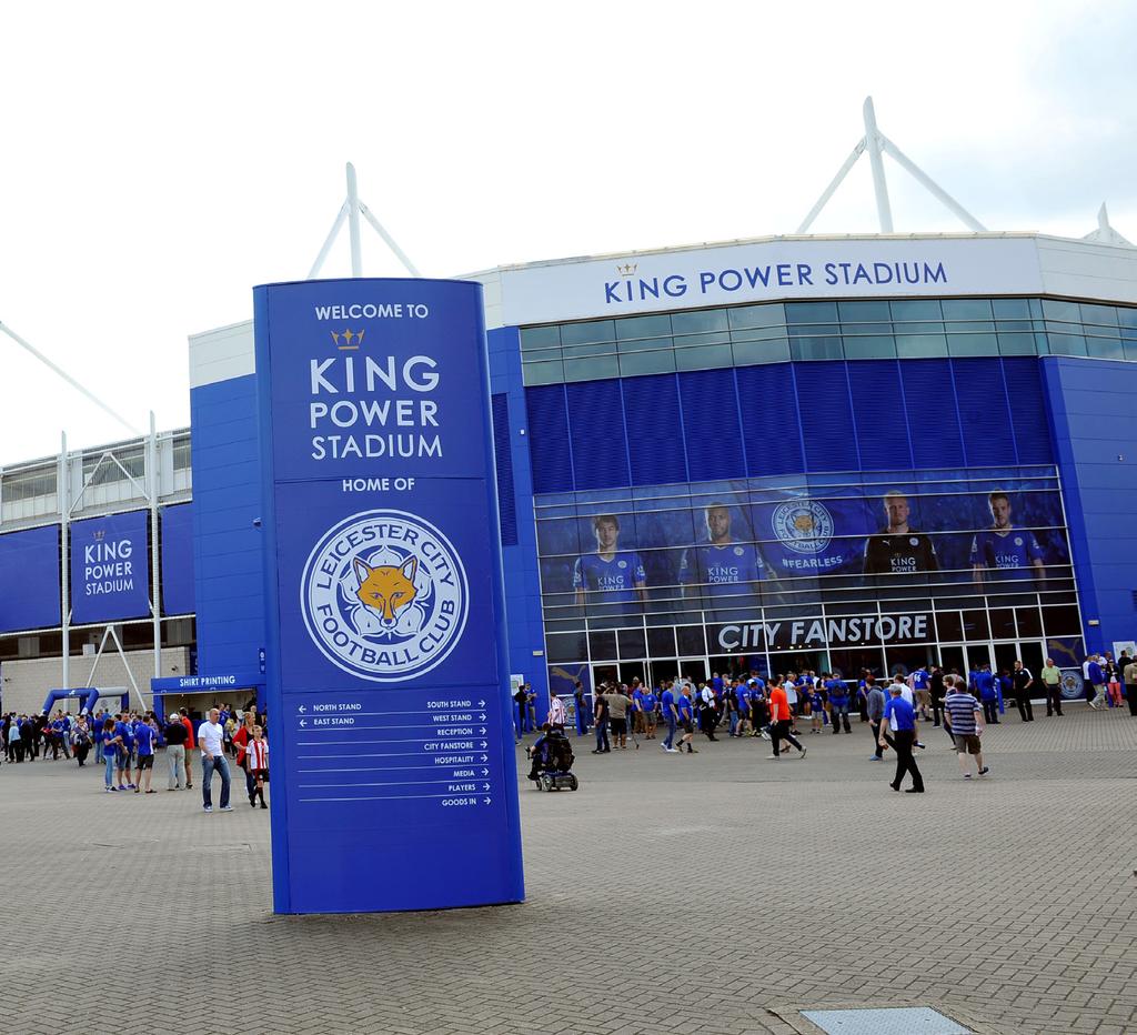 THANK YOU FOR CHOOSING TO VISIT KING POWER STADIUM This visiting supporters guide has been created to help you get the most out of your visit to King Power Stadium and Leicester.