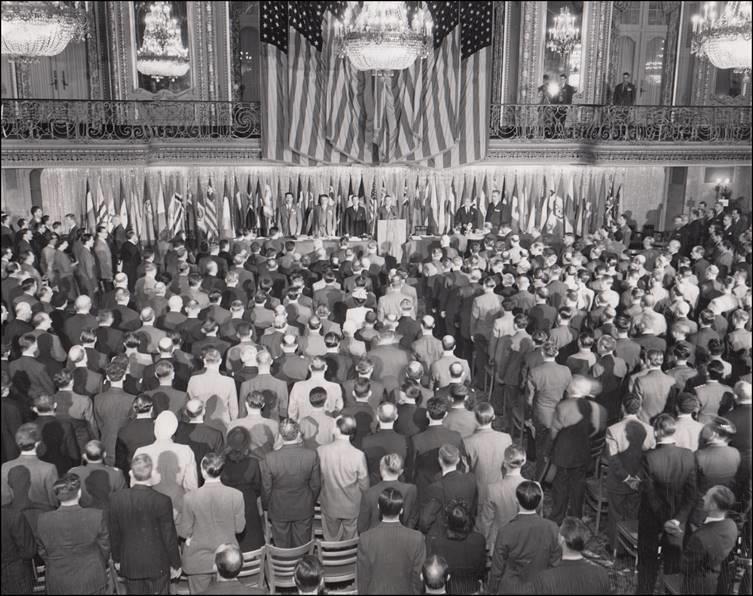 Chicago Conference 1944 As the end of WWII approached: - recognised the need to have a