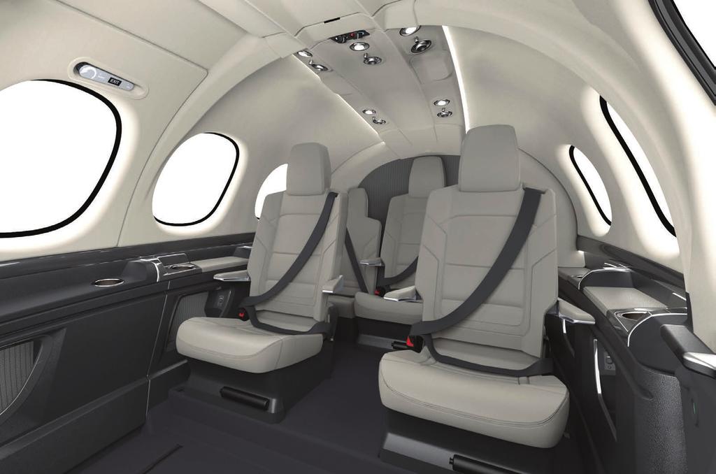 comfort & flexibility Less work. More joy. More safety. That s the premise of the Cirrus flying experience.