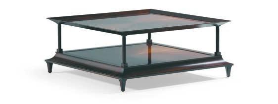 OCCASIONAL 3752 MADRAS SQUARE COFFEE TABLE W 48" D