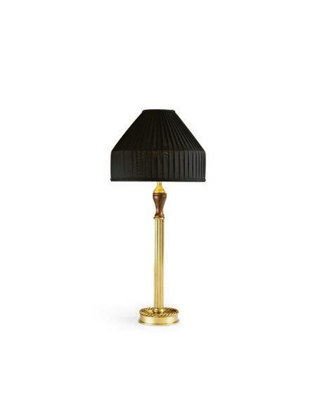 JG106G LYRE LOW TABLE LAMP BASE: W 8¼" OH 17¾" BASE: W 21cm OH 45.
