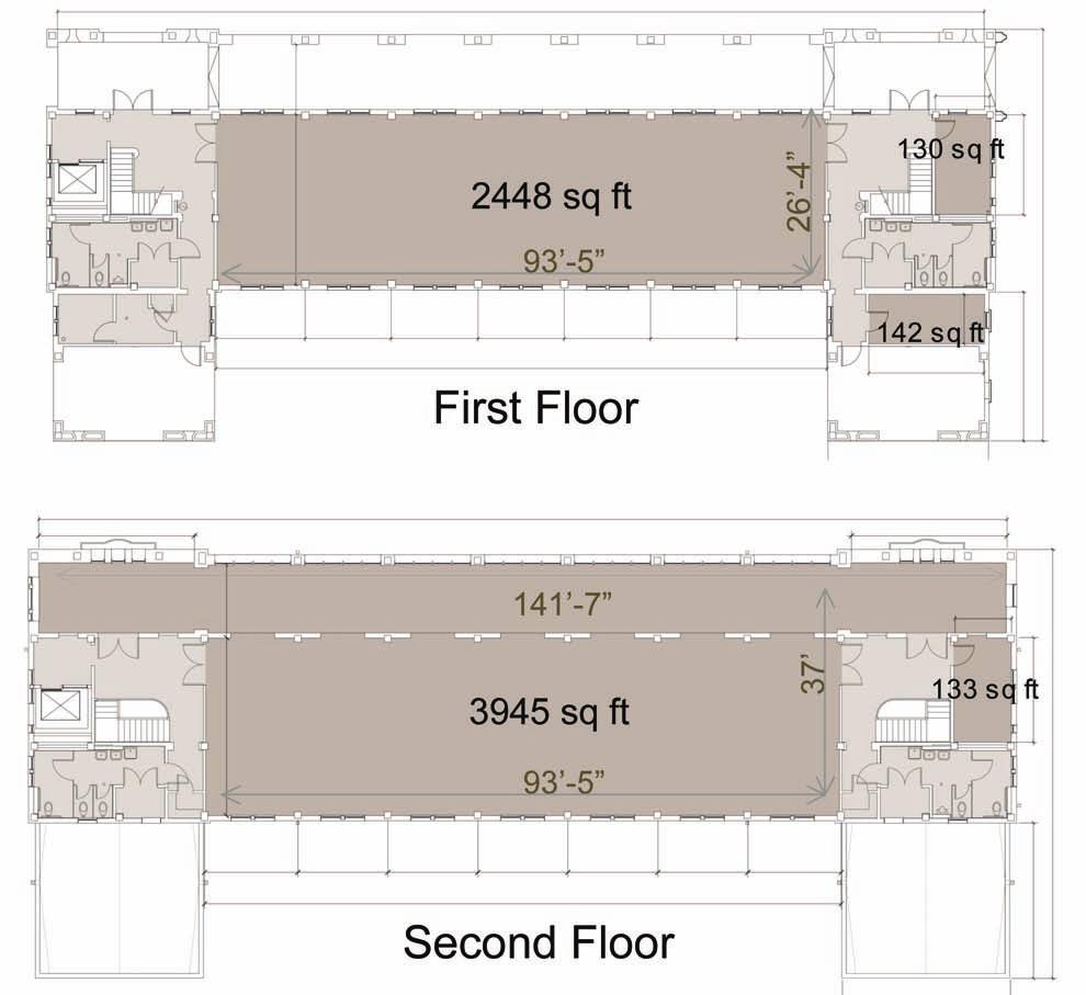 available Floor layouts