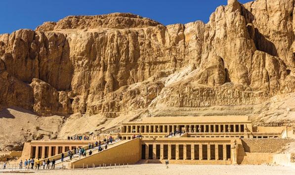 Queen Hatshepsut's Temple Cleopatra Trail This tour combines a short stay in Cairo with a visit to the coastal city of Alexandria, the birthplace of Queen Cleopatra, before returning to Cairo to