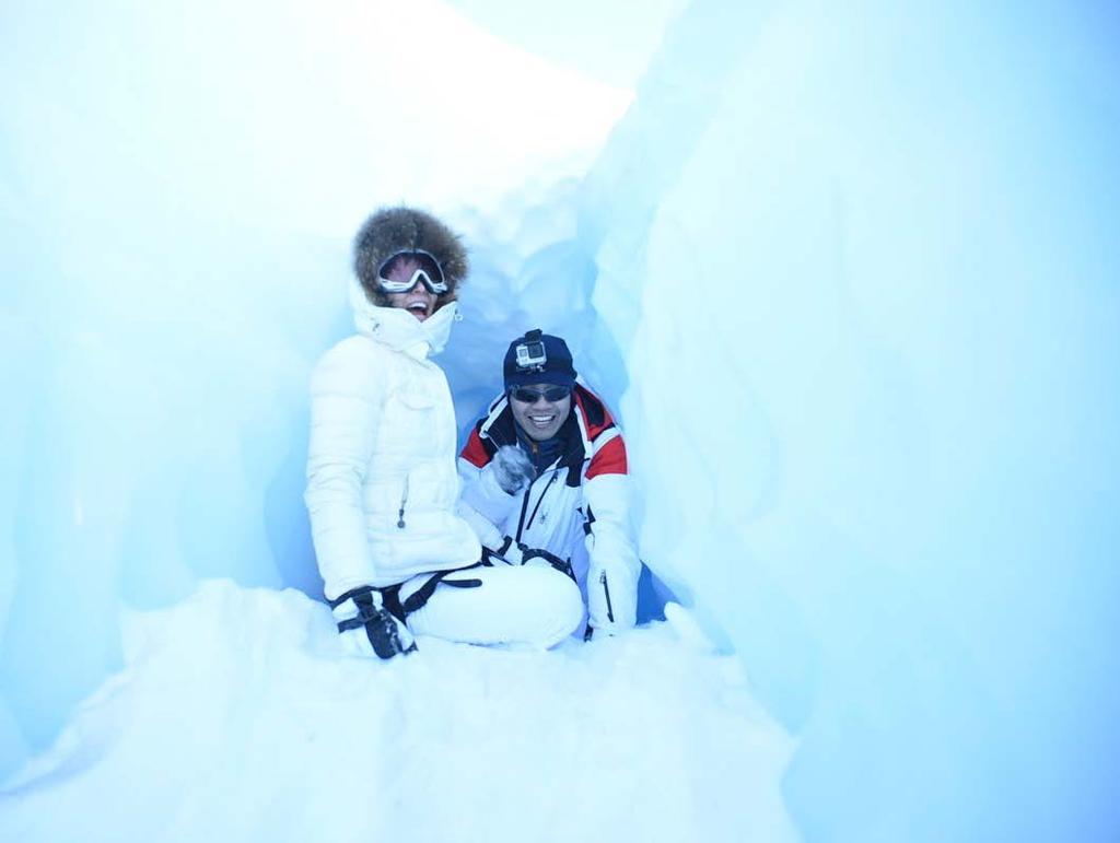 click to view video of ice caves