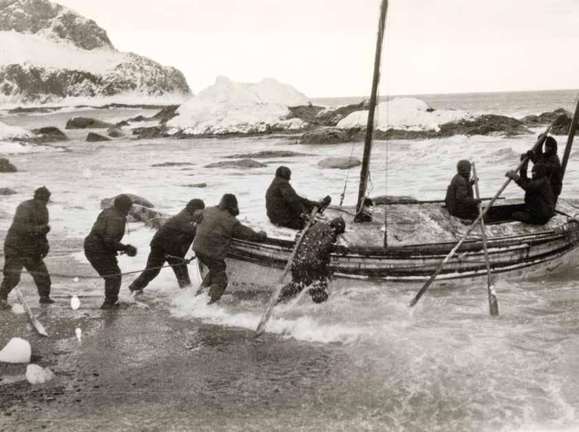 Undertaken by Shackleton and five companions, its objective was to