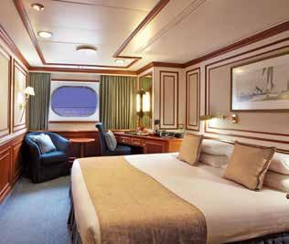 CAPACITY: 102 guests in 53 outside cabins. REGISTRY: Bahamas. OVERALL LENGTH: 338 feet.