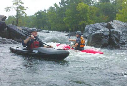 Lower Mountain Fork River Paddle by Jerry Bertrand, Bayou Chapter The day trip to the Lower Mountain Fork River near Broken Bow, Oklahoma, started for most of us early on the morning of Saturday,