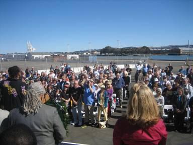 Launch the Park ceremony at Shipyard #3 featured presentations