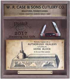 Serialization Genuine Case Collectable Medallion Certificate of Authenticity Brass Plate Included for Engraving Commemorative Wooden Display Knife measures 3 5/8 in (9.2 cm) closed, 2.3 oz (65.