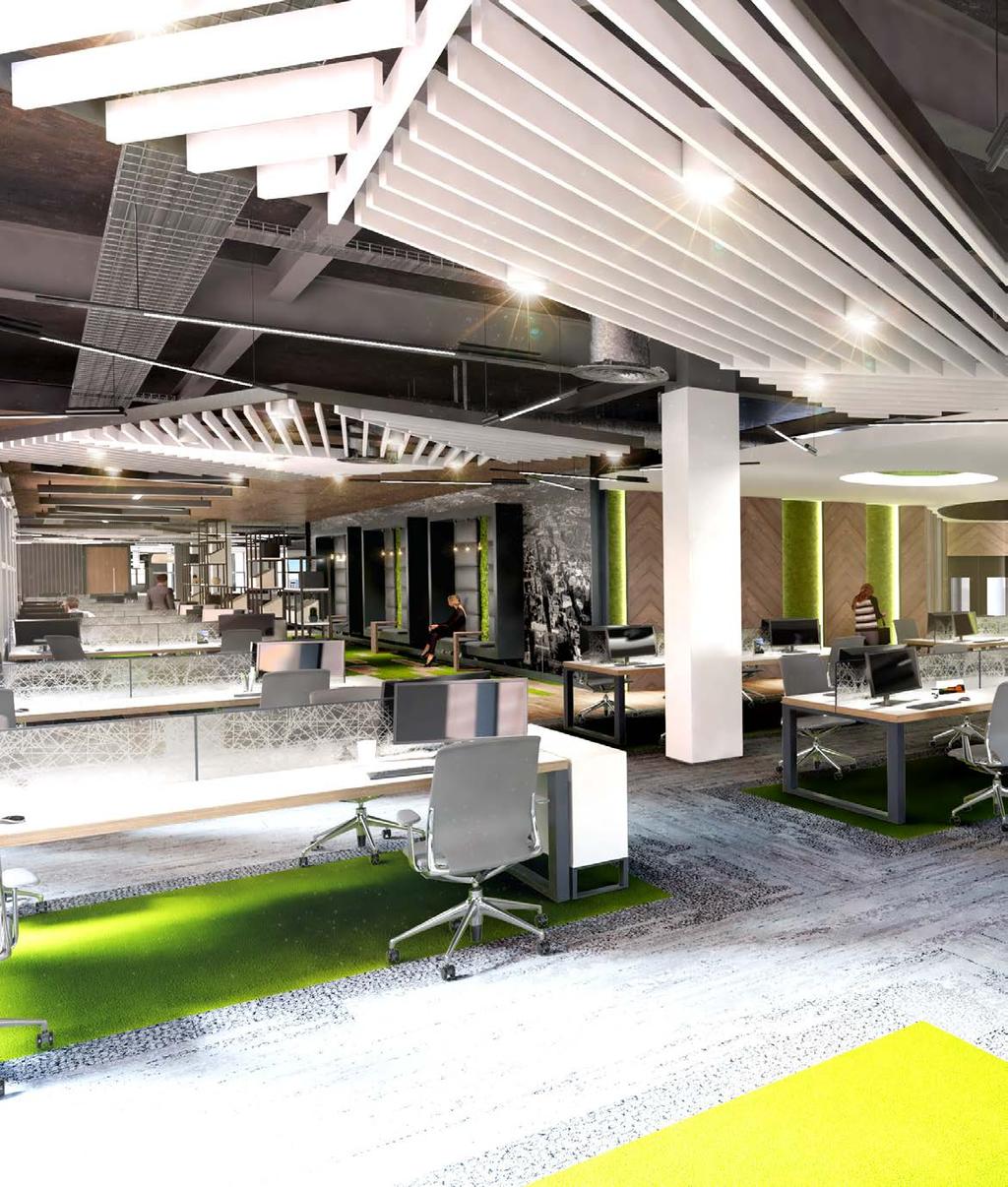 The Building Our fit-out team has also worked tirelessly to create an interior