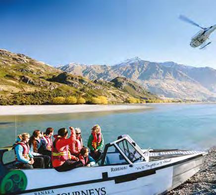 vintage steamship cruise on Lake Wakatipu A cricket match at the Hagley Oval in Christchurch Walking along the Matukituki Valley to discover views of the Rob Roy Glacier A memorable visit to Milford