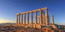 * Daily Ancient Corinth An afternoon at Cape Sounion Three Island Cruise Half day - Morning Leave Athens and drive South West until we reach the Corinth Canal which connects the Aegean Sea with the