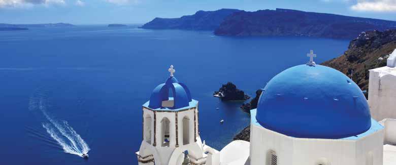 Combined Package 12 days / 11 nights Wonders Of Greece with 4 nights cruise Every Monday Arrival & departure transfers Air conditioned vehicle English speaking bilingual guide 7 nights accommodation
