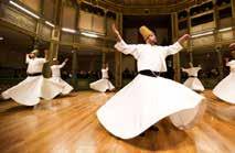 * Every Monday and Thursday Whirling Dervishes Ceremony Istanbul Night Like A Local Bosphorus Dinner Cruise Mystic dance performance Founded in the XIIIth century, the Mevlevi religious order of the
