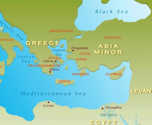 Why did the Persians invade Greece? In 519 B.C. the Persians conquered Asia Minor called the Ionian Greeks. AGH! Those Greeks will pay for this In 499 B.C. the Ionian Greeks asked the mainland Greeks for help.
