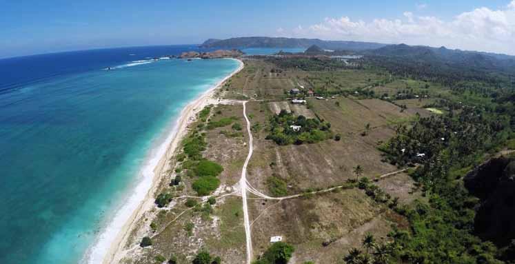 SERENTING BEACH Located at : Kuta Lombok Village, Pujut Sub-District, Central Lombok District,