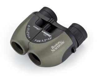 BINOCULARS & LED FLASHLIGHTS BINOCULARS & LED FLASHLIGHTS eyes Pouch Included 25779 ZOOM BINOCULAR GREEN 8-17 x 25 in 262 field of view at 1000 yards at 8x 150 field of view at 1,000 yards at 17x