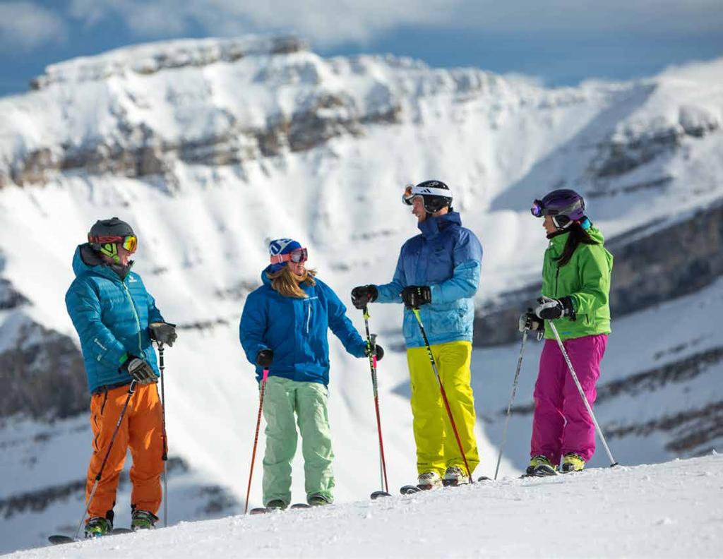 FAIRMONT SKI GUIDING ADVENTURE New to Lake Louise? In complete awe of the immense scale and complexity of Lake Louise Ski Resort?