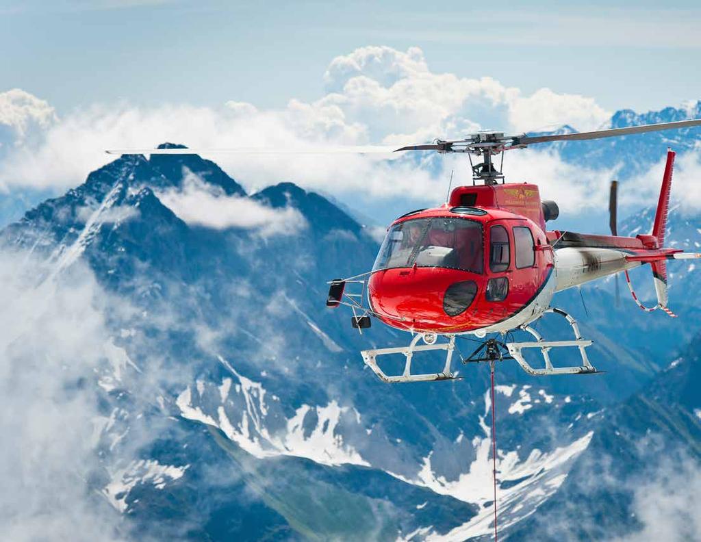 ALPINE HELICOPTER TOURS Operated by Alpine Heli Tours (1 hour and 15 minutes from The Chateau) Alpine Helicopters provides helicopter sightseeing tours and heli-hiking adventures in the Canadian