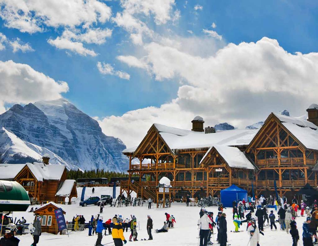 Photo Credit: Travel Alberta/Hubert Kang PRIVATE SKI LESSONS Operated by Lake Louise Snow School GROUP SKI LESSONS Operated by Lake Louise Snow School SKI LESSONS Learn to ski or snowboard in the
