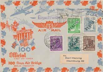 German Airmail ARG13 85 1924 London - Berlin with Empire Exhibition Wembley Park postmark and German cachet.