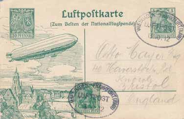 ARZ56 75 1934 Graz Zeppelin Germany - Brazil with an bord des luftschifes Graf Zeppelin