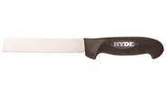 KNIVES Trade Knives 60118 Square-Point Insulation Knife 1" wide, 14-gauge chrome vanadium steel blade. Wave blade design cuts foam core and most other insulation materials without binding.