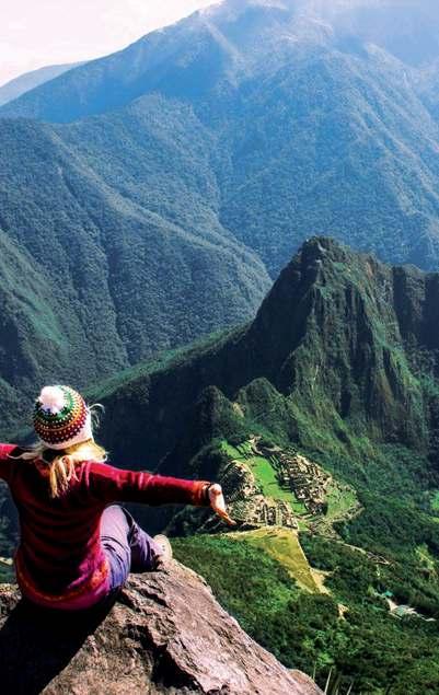 The Huayna Picchu Mountain is the one that you see behind Machu Picchu on any postcard; its Incan paths hidden alongside the mountain, it may frighten those of you who have a fear of heights.