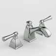 BATH COLLECTIONS Starting list price features trim only in Polished Chrome (PC) and with Lever Handles when applicable.