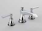 Only with Diverter Trim NEW Available Q4 2016 ACCESSORIES Collection Accessories TRESA Lever or Cross Handles BALIZA Lever or Cross Handles PROVIDENCE Belle & Classic Lever, French Lever or Cross