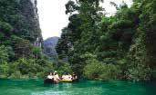 Khao Lak is a coastal park full of birds, mammals, beautiful flowers and scenic waterfalls, but is most famous for the 25km of beautiful beaches together with a range of accommodation, restaurants,