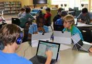 Campers will learn the basics of computer science and programming through fun and