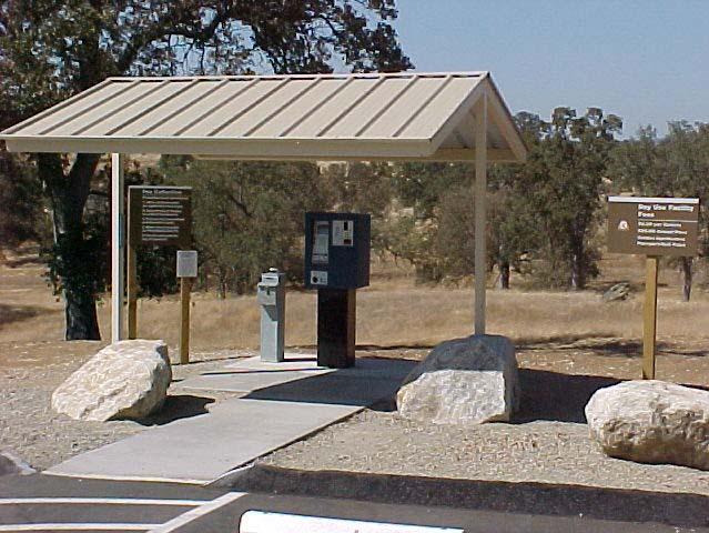 Photo I-19. Automated self-pay station. Hensley Lake, CA.