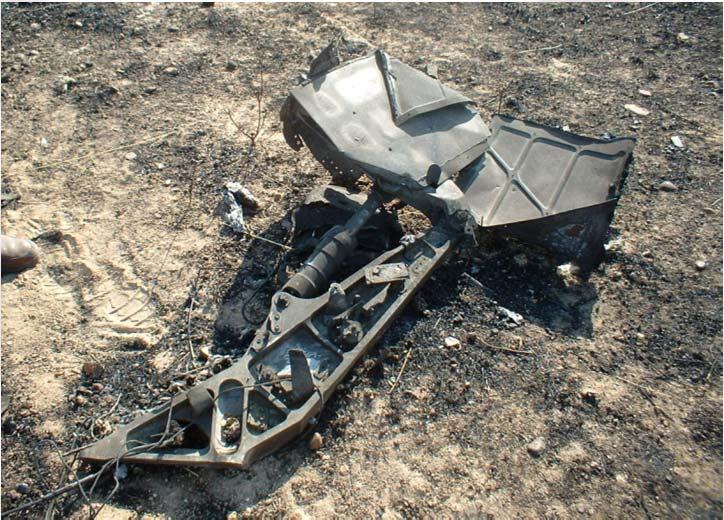 WING CONTROLSURFACES AND ASSOCIATED ELEMENTS FLAPS/SLATS Several flap actuators were recovered.