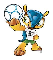Brazilija 2014 Redka vrsta brazilskega pasavca je postala maskota letošnjega svetovnega prvenstva v nogometu, ki ga bo gostila velesila tega športa Brazilija.