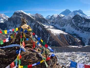 page 2 Introduction The Gokyo Lakes are simply a stunning sight; remote, silent and constantly changing colour with the light. Few people tread this path making it a journey of peace and tranquility.