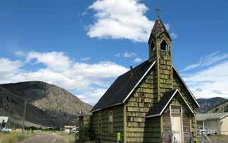 OLD CHURCH, SPENCES BRIDGE Zemistor on Flickr BALANCING ROCK Nigel Baillargeon DISTANCE: 589 KMS / 366 MILES APPROX.